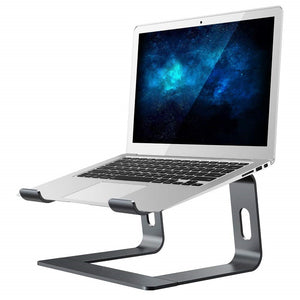 Laptop Stand Aluminum Anti-Slip Riser Desktop Holder Notebook Cooling Stand for MacBook Pro/Air 10-17 inch
